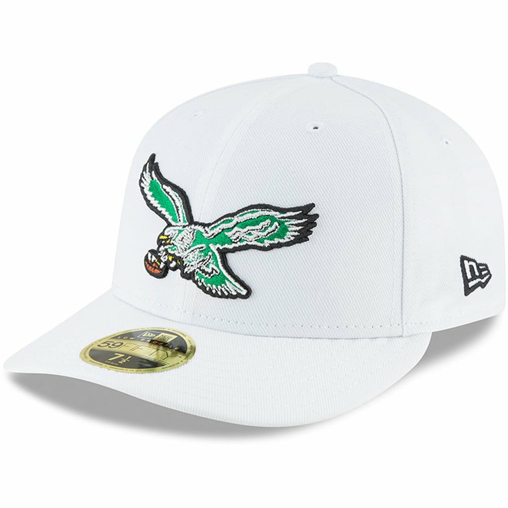 Philadelphia Eagles New Era Omaha Low Profile 59FIFTY Fitted Hat White | NFL