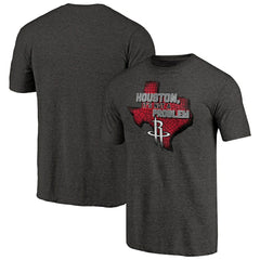 Houston Rockets Hometown Collection No Problem Tri-Blend T-Shirt Black - NBA