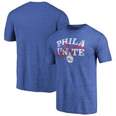 Philadelphia 76ers Hometown Collection Join Or Die Tri-Blend T-Shirt Royal - NBA