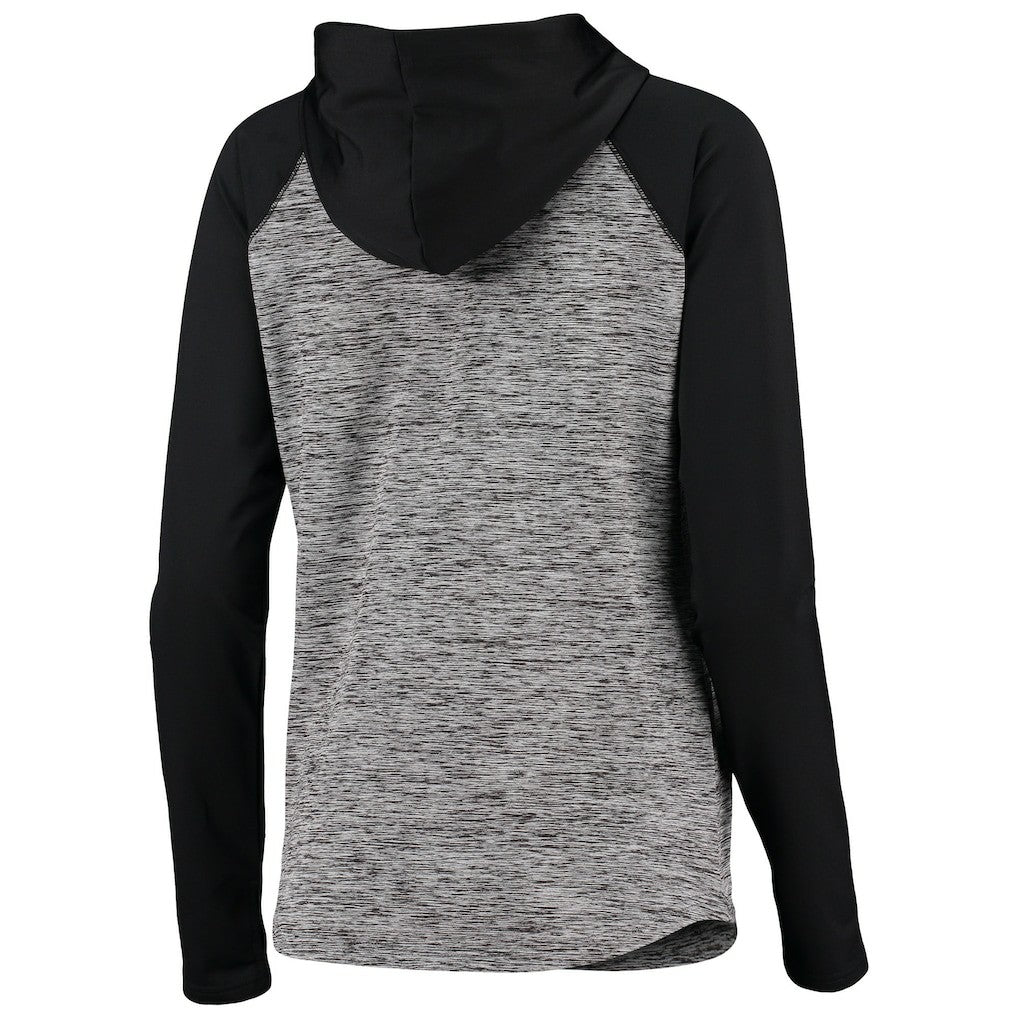 Carolina Panthers G-III 4Her by Carl Banks Women's Championship Ring Pullover Hoodie Heathered Gray/Black | NFL