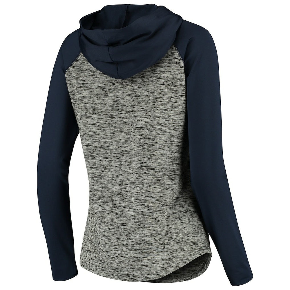 Seattle Seahawks G-III 4Her by Carl Banks Women's Championship Ring Pullover Hoodie Heathered Gray/College Navy | NFL