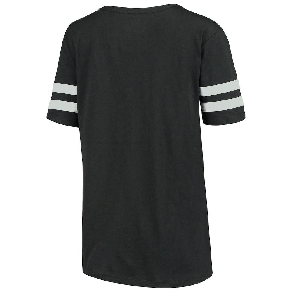 Arizona Cardinals Touch Women's Triple Play V-Neck T-Shirt Black | NFL