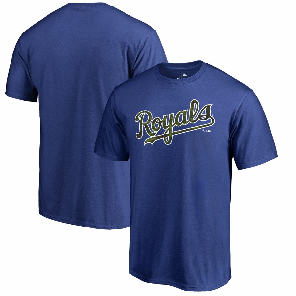 Kansas City Royals Armed Forces Wordmark T-Shirt - MLB