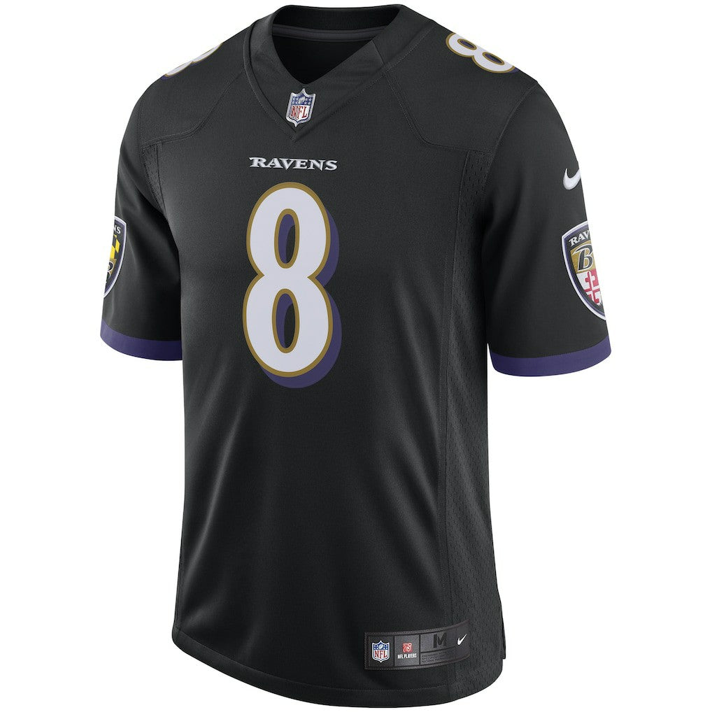 Lamar Jackson Baltimore Ravens Speed Machine Limited Jersey Black | Nike for Sale