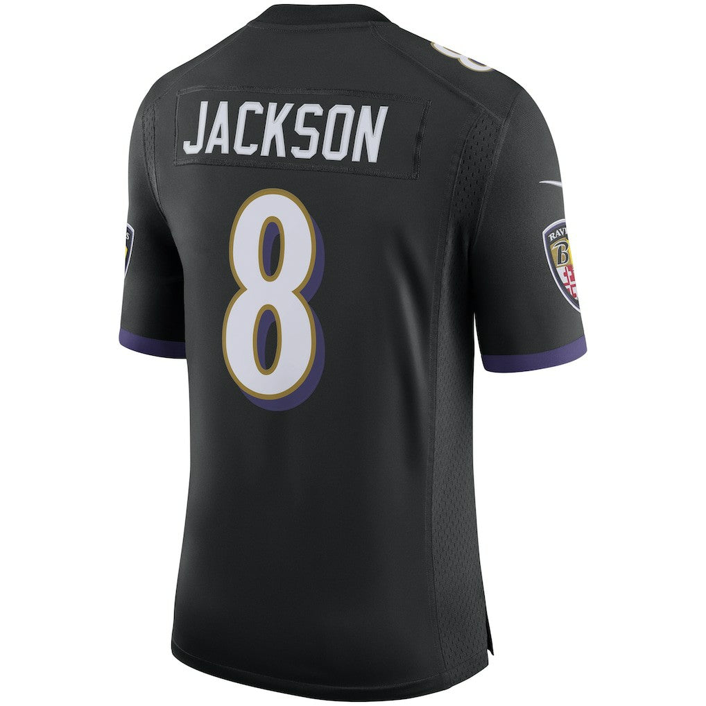 Lamar Jackson Baltimore Ravens Speed Machine Limited Jersey Black | Nike for Sale