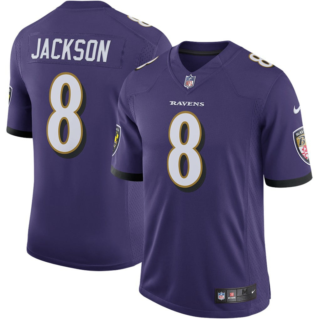 Lamar Jackson Baltimore Ravens Speed Machine Limited Jersey Purple | Nike for Sale