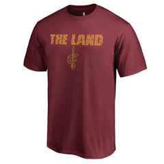 Cleveland Cavaliers Hometown Collection Repeating Roster T-Shirt Garnet - NBA