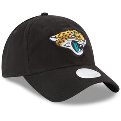 Jacksonville Jaguars New Era Women's Core Classic Primary 9TWENTY Adjustable Hat Black | NFL