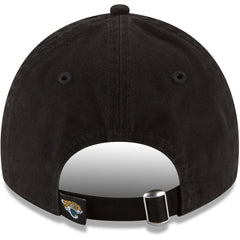 Jacksonville Jaguars New Era Women's Core Classic Primary 9TWENTY Adjustable Hat Black | NFL