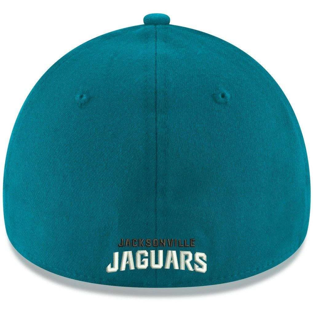 Jacksonville Jaguars New Era 39THIRTY Flex Team Classic Hat Teal | NFL