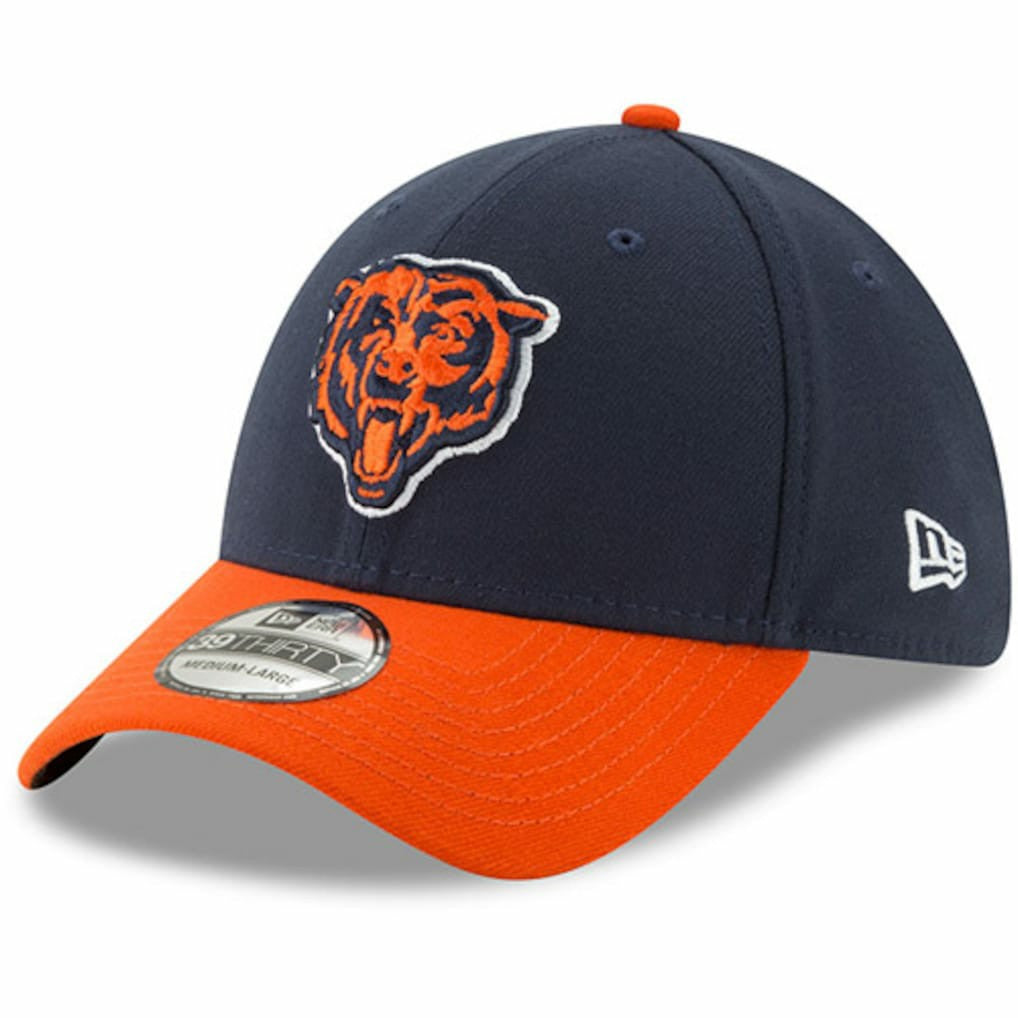 Chicago Bears New Era Team Classic Two-Tone 39THIRTY Flex Hat Navy/Orange | NFL