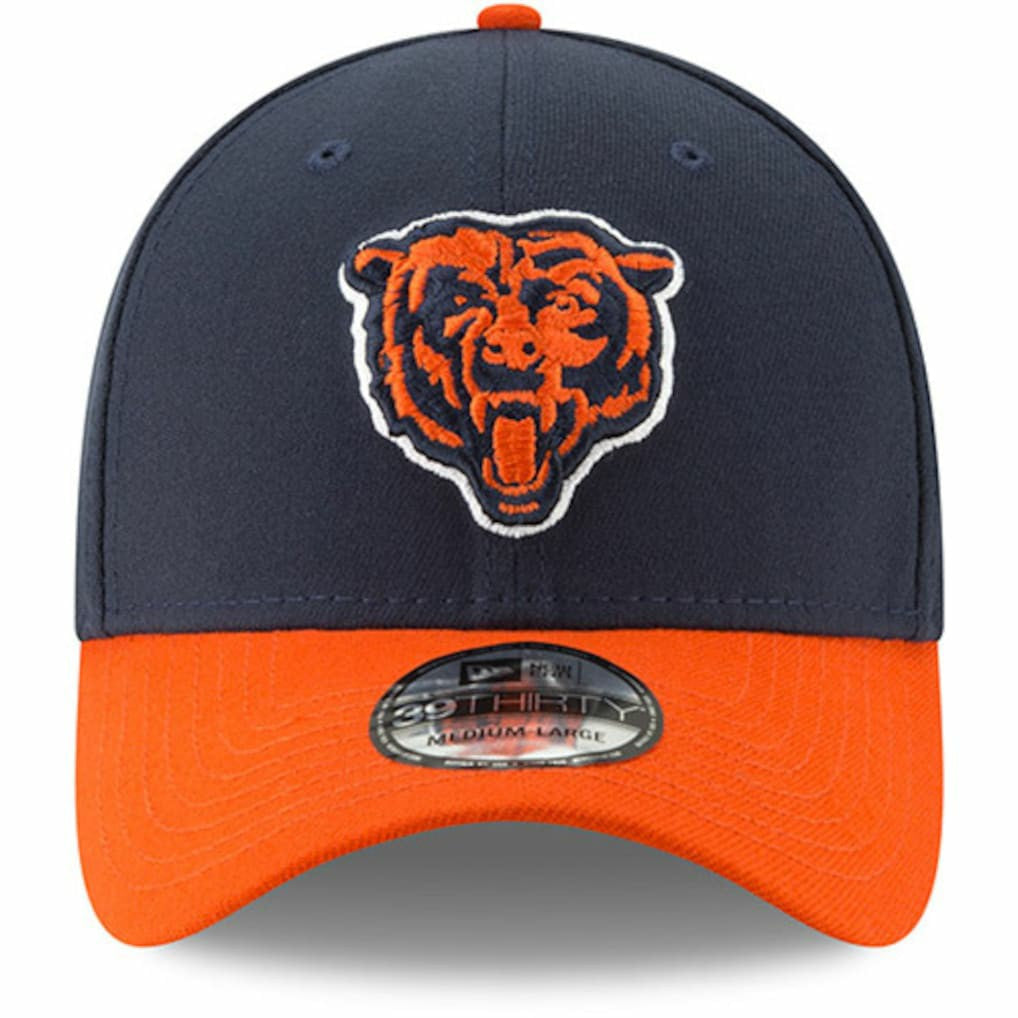 Chicago Bears New Era Team Classic Two-Tone 39THIRTY Flex Hat Navy/Orange | NFL