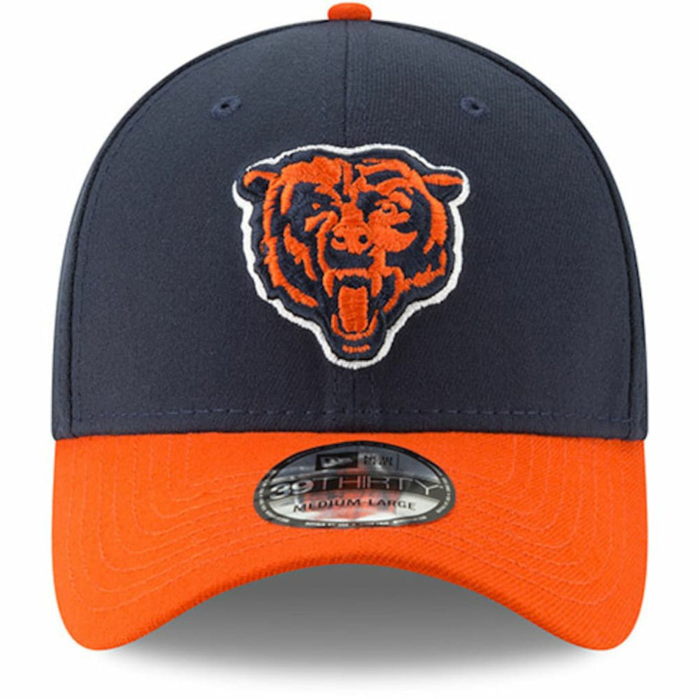 Chicago Bears New Era Team Classic Two-Tone 39THIRTY Flex Hat Navy/Orange | NFL