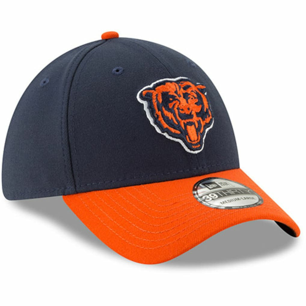 Chicago Bears New Era Team Classic Two-Tone 39THIRTY Flex Hat Navy/Orange | NFL