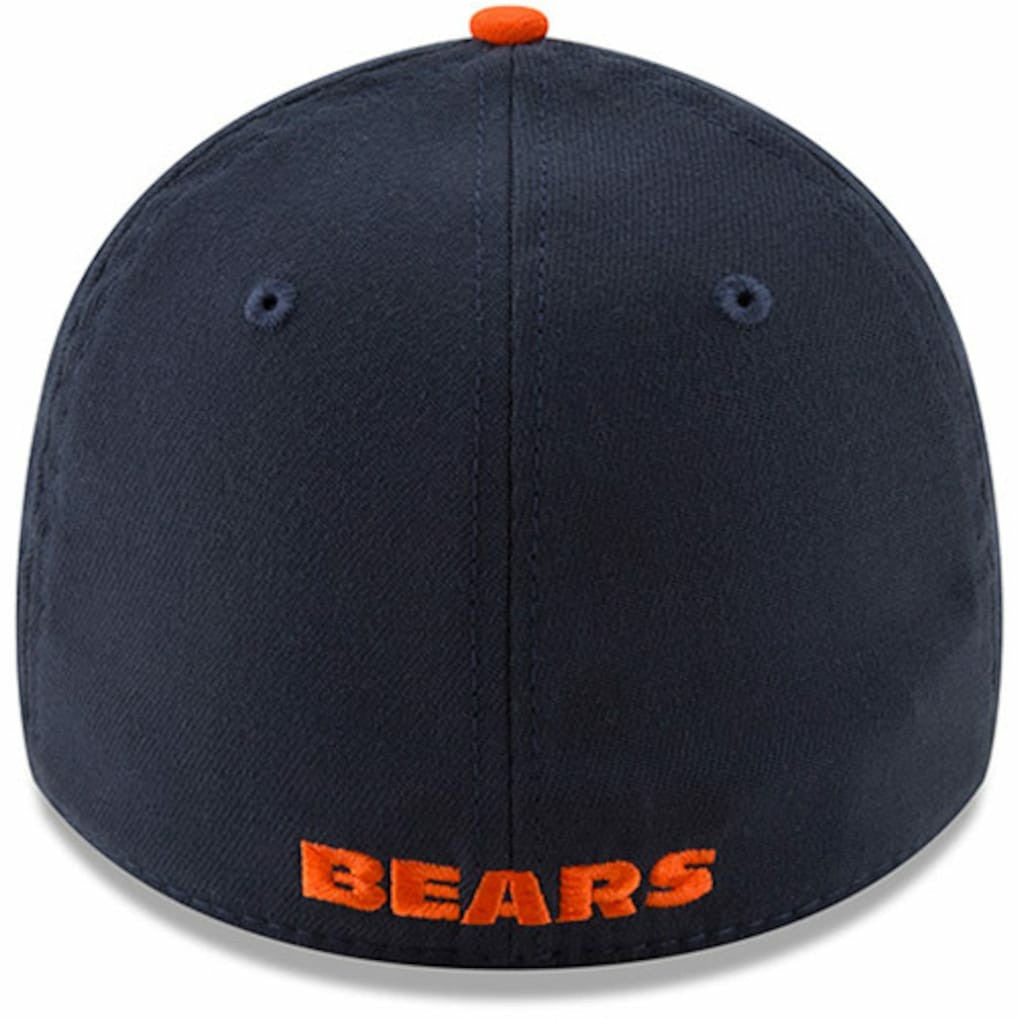 Chicago Bears New Era Team Classic Two-Tone 39THIRTY Flex Hat Navy/Orange | NFL
