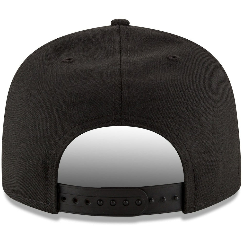 Chicago Bears New Era B-Dub 9FIFTY Adjustable Hat Black | NFL