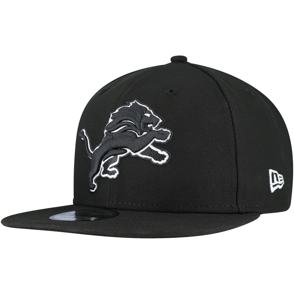 Detroit Lions New Era B-Dub 9FIFTY Adjustable Hat Black | NFL