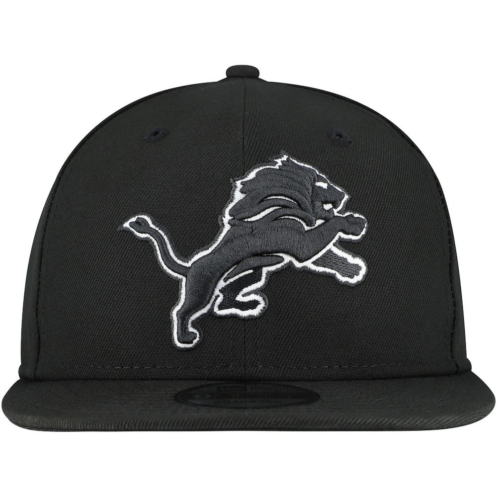 Detroit Lions New Era B-Dub 9FIFTY Adjustable Hat Black | NFL