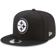 Pittsburgh Steelers New Era B-Dub 9FIFTY Adjustable Hat Black | NFL