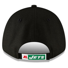 New York Jets New Era The League Throwback 9FORTY Adjustable Hat Black | NFL