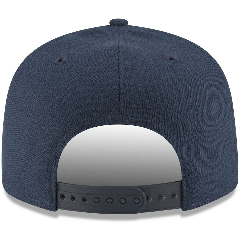 Chicago Bears New Era Basic 9FIFTY Adjustable Snapback Hat Navy | NFL