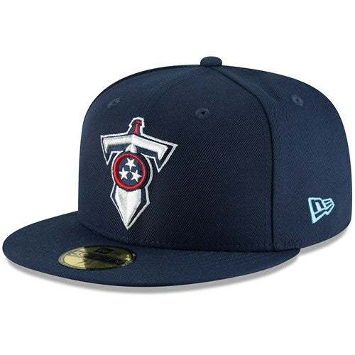 Tennessee Titans New Era Omaha 59FIFTY Fitted Hat Navy | NFL