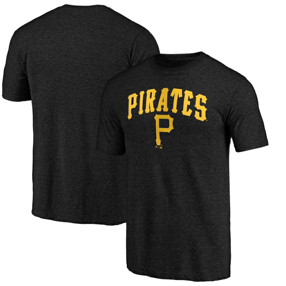 Pittsburgh Pirates Vintage Cooperstown Collection Wahconah Tri-Blend T-Shirt - MLB