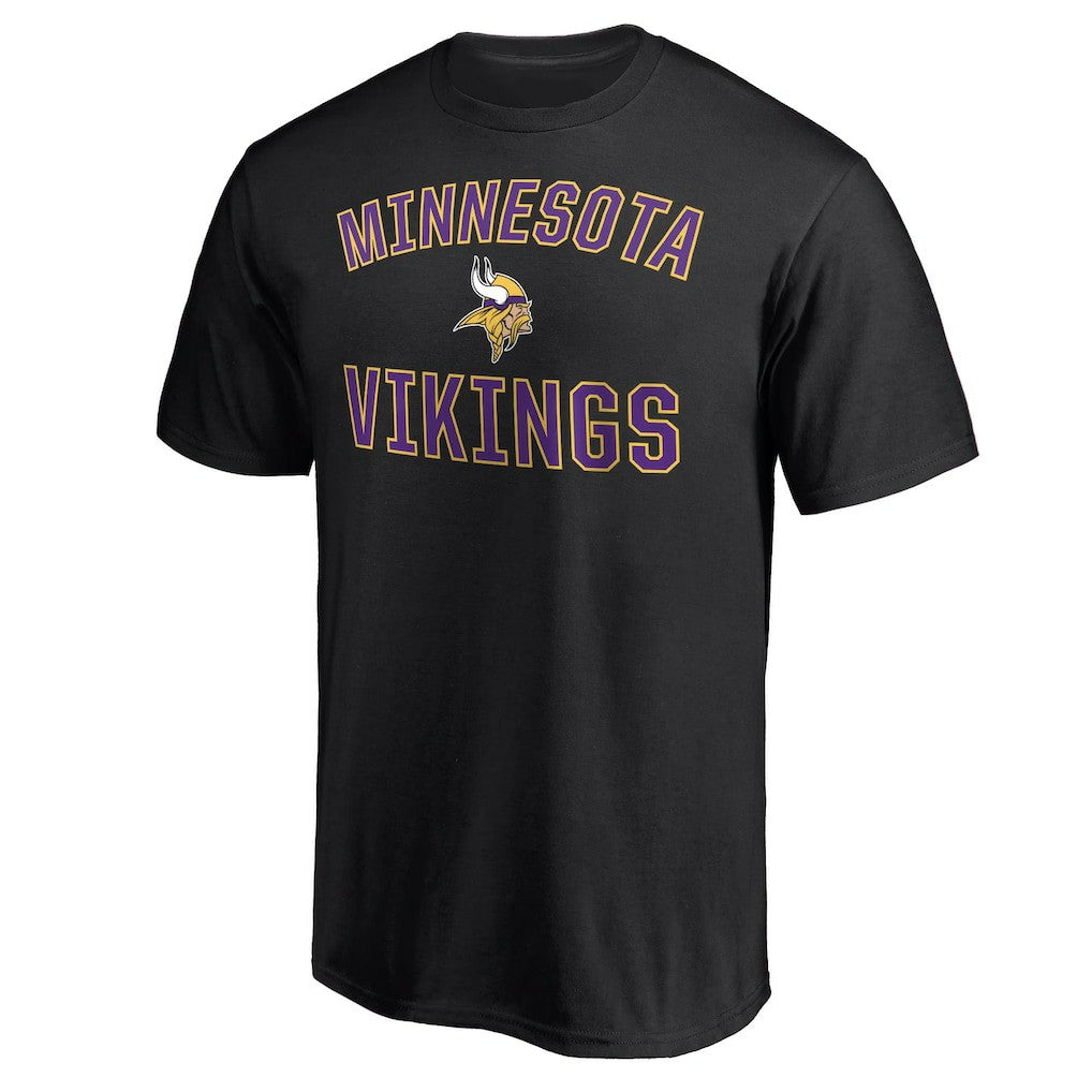 Minnesota Vikings Victory Arch T-Shirt Black | NFL