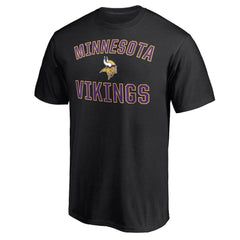 Minnesota Vikings Victory Arch T-Shirt Black | NFL