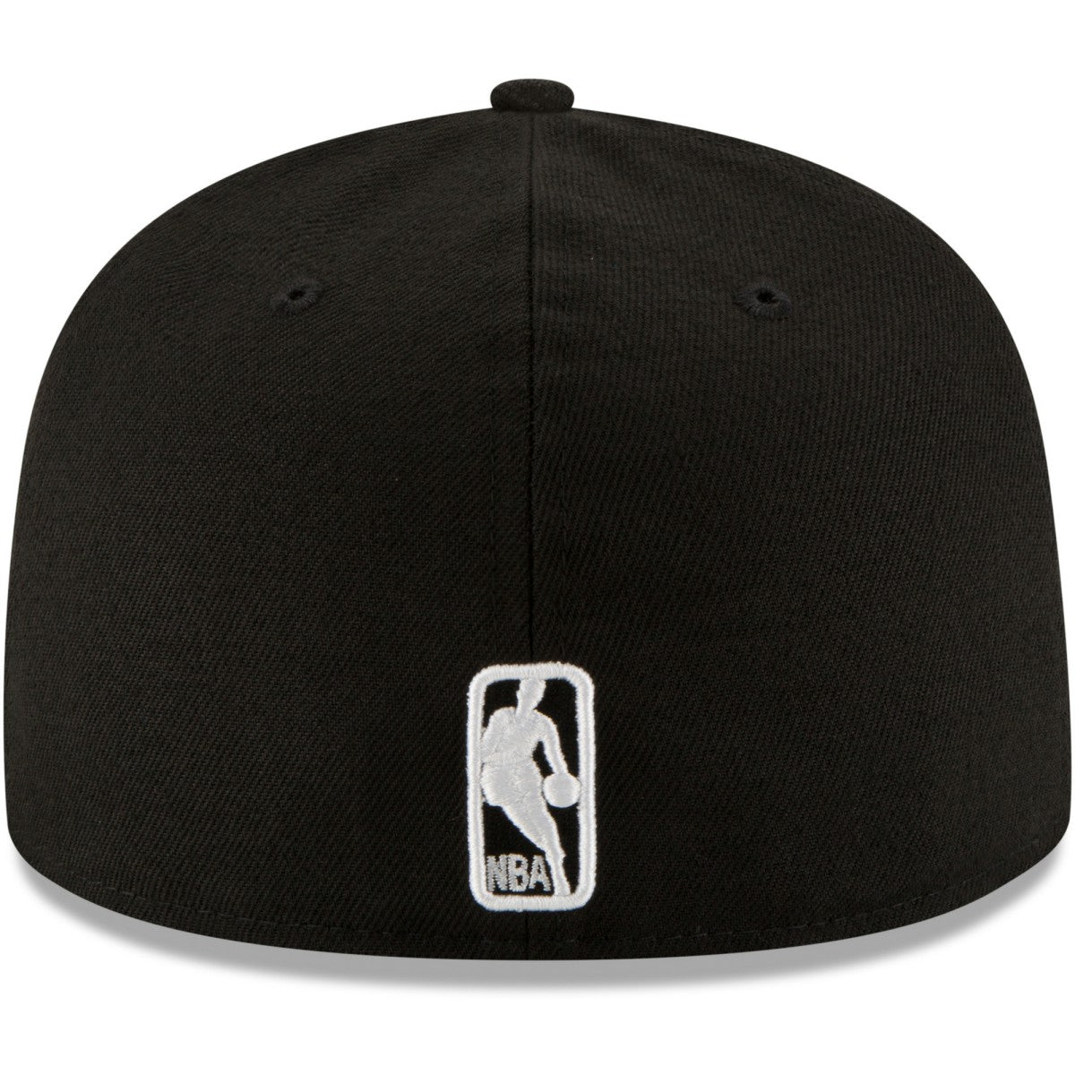 New York Knicks Black & White Logo 59FIFTY Fitted Hat Black - NBA