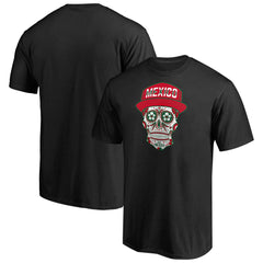 Mexico Sugar Skull T-Shirt Black - FIFA World CUP