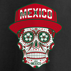 Mexico Sugar Skull T-Shirt Black - FIFA World CUP