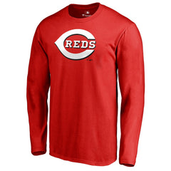 Cincinnati Reds Team Wordmark Long Sleeve T-Shirt - MLB
