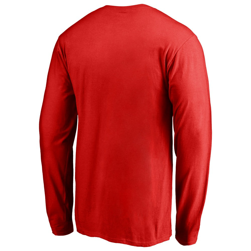 Cincinnati Reds Team Wordmark Long Sleeve T-Shirt - MLB
