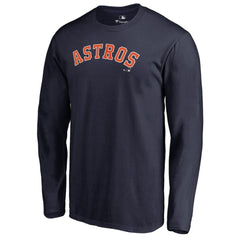 Houston Astros Team Wordmark Long Sleeve T-Shirt - MLB