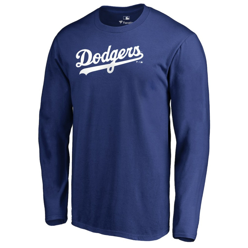 Los Angeles Dodgers Team Wordmark Long Sleeve T-Shirt - MLB