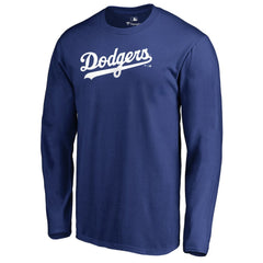 Los Angeles Dodgers Team Wordmark Long Sleeve T-Shirt - MLB