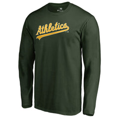 Athletics Team Wordmark Long Sleeve T-Shirt - MLB