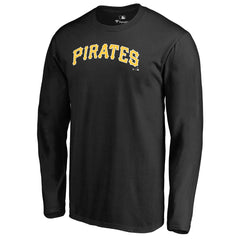 Pittsburgh Pirates Team Wordmark Long Sleeve T-Shirt - MLB
