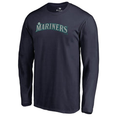 Seattle Mariners Team Wordmark Long Sleeve T-Shirt - MLB