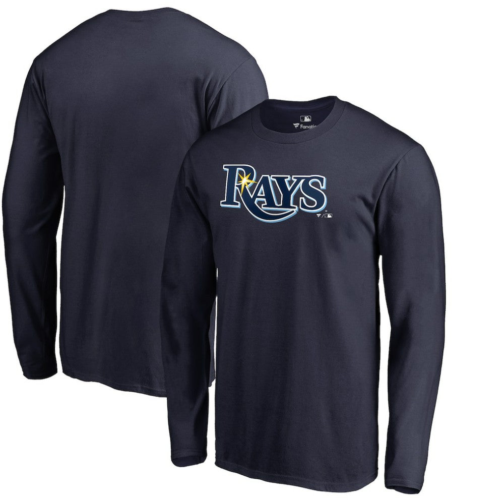 Tampa Bay Rays Team Wordmark Long Sleeve T-Shirt - MLB