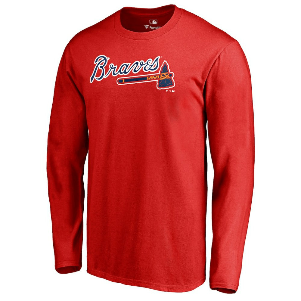 Atlanta Braves Team Wordmark Long Sleeve T-Shirt - MLB