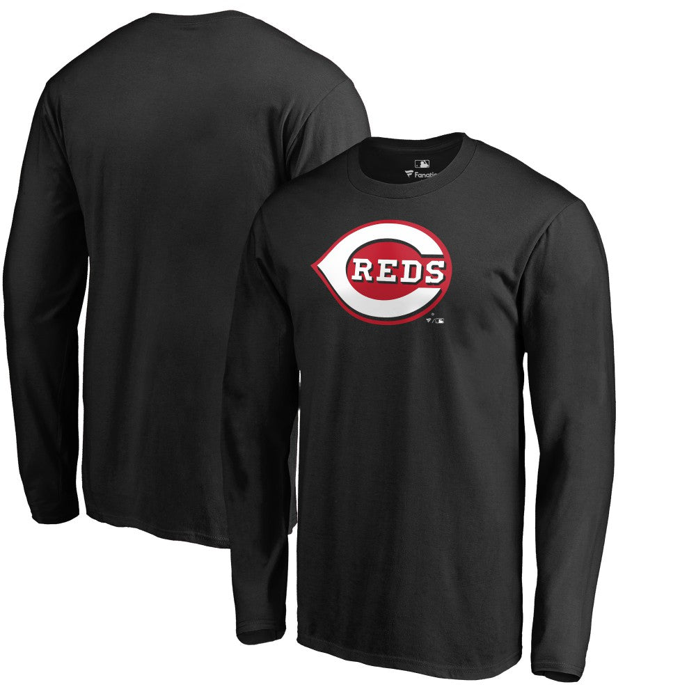 Cincinnati Reds Team Wordmark Long Sleeve T-Shirt - MLB