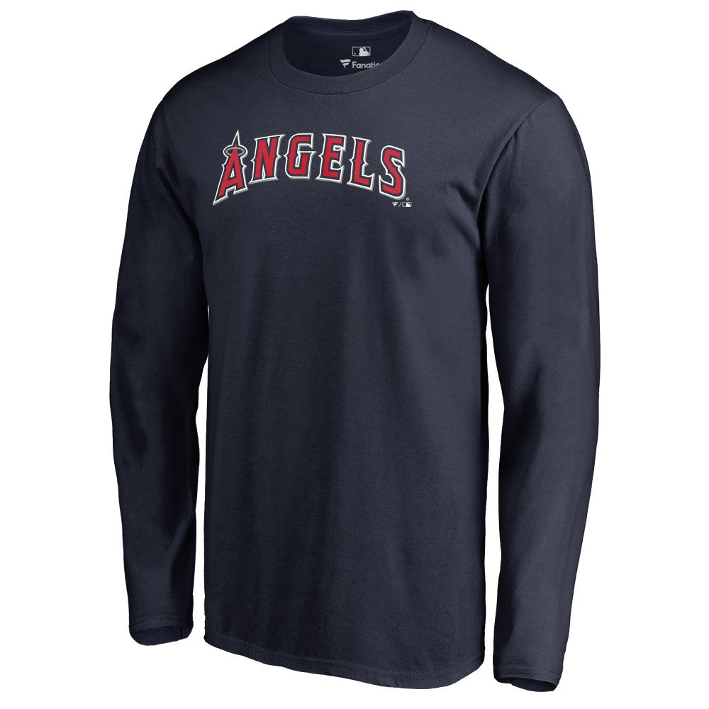 Los Angeles Angels Team Wordmark Long Sleeve T-Shirt - MLB