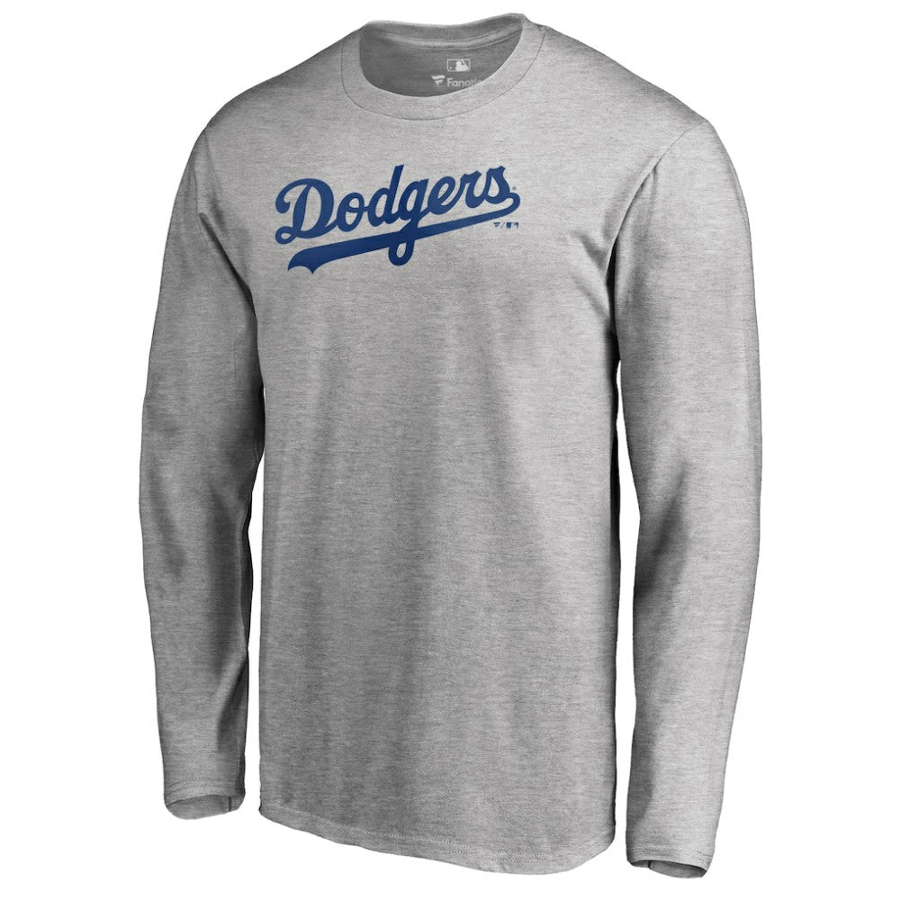 Los Angeles Dodgers Team Wordmark Long Sleeve T-Shirt - MLB