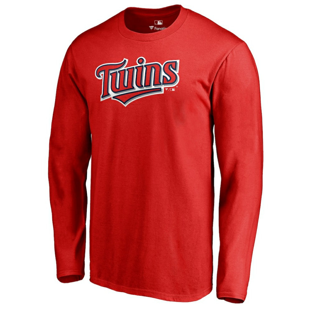 Minnesota Twins Team Wordmark Long Sleeve T-Shirt - MLB