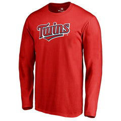 Minnesota Twins Team Wordmark Long Sleeve T-Shirt - MLB