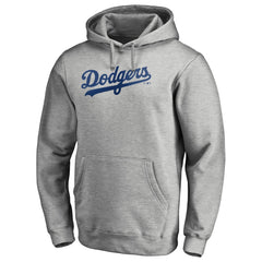 Los Angeles Dodgers Official Wordmark Fitted Pullover Hoodie - MLB