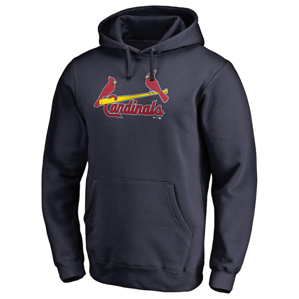 St. Louis Cardinals Official Wordmark Fitted Pullover Hoodie - MLB