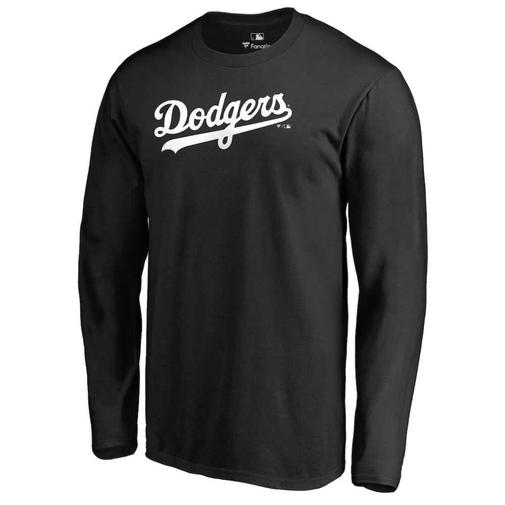 Los Angeles Dodgers Team Wordmark Long Sleeve T-Shirt - MLB